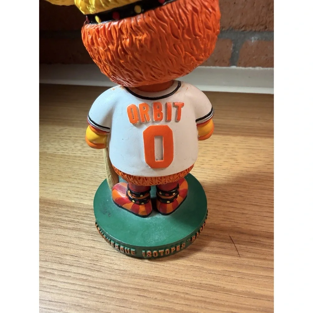Vintage NIB Albuquerque Isotopes Bobblehead Orbit Coca Cola